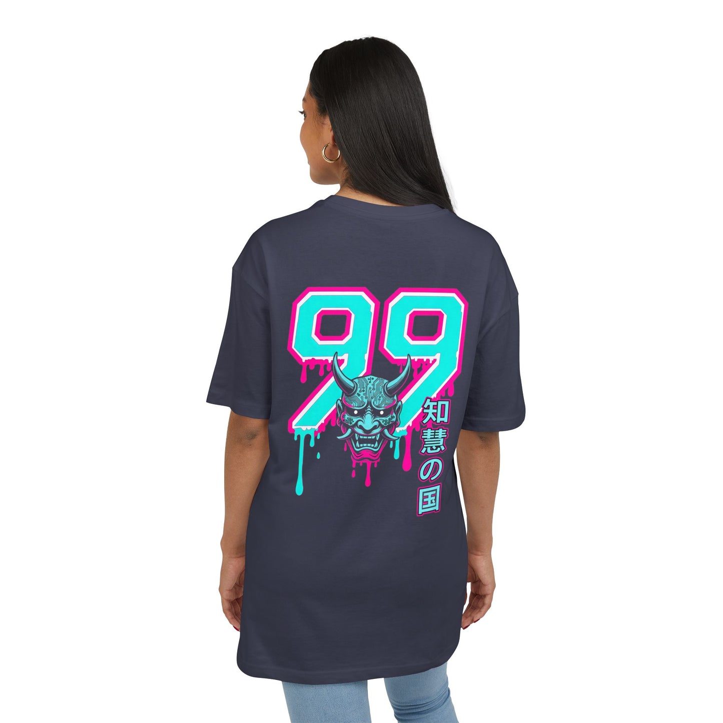 Vicki Midnight Rio Tee oversized cyberpunk anime T-shirt — product view 24 of 24