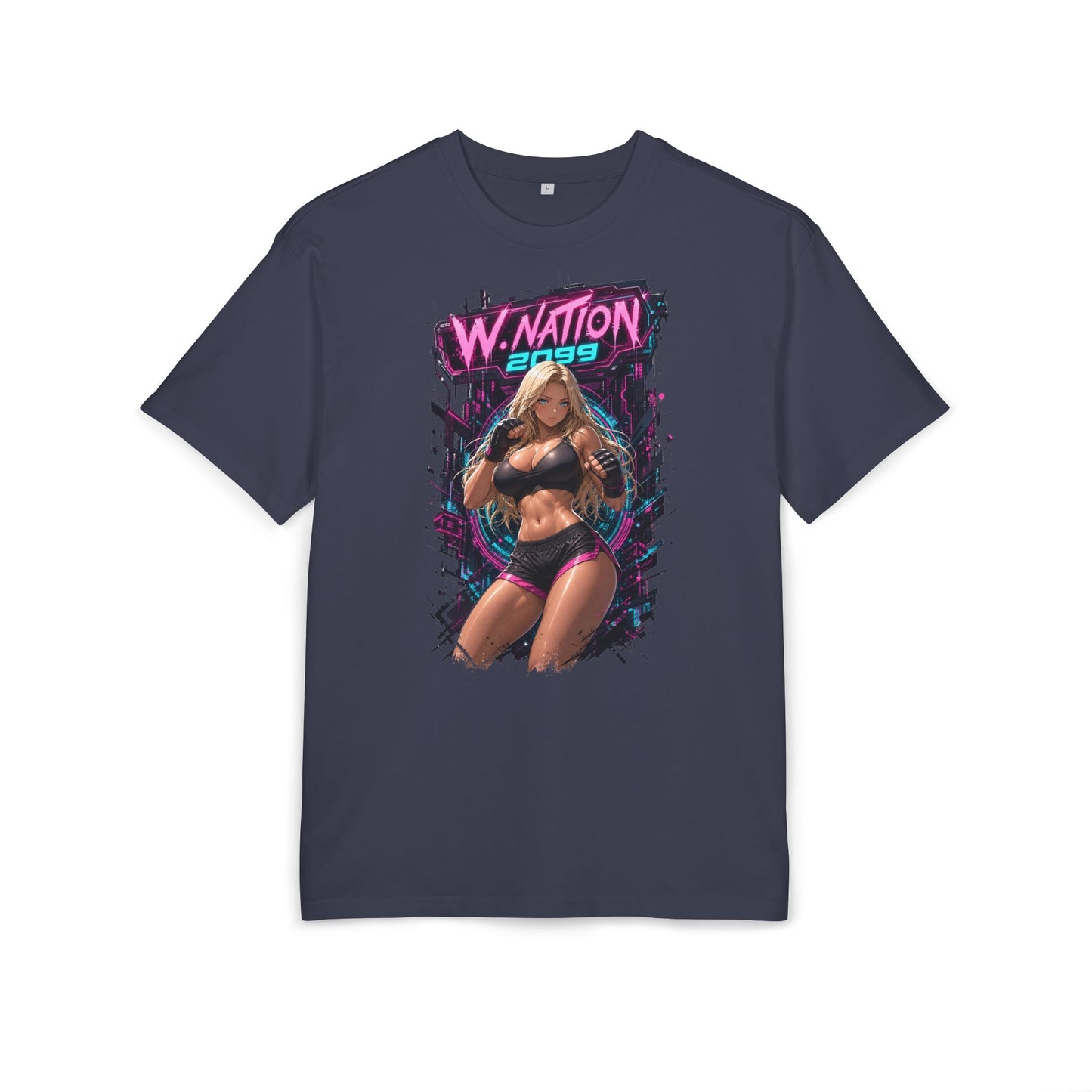 Kasia Ring Queen Tee oversized cyberpunk anime T-shirt — product view 6 of 24