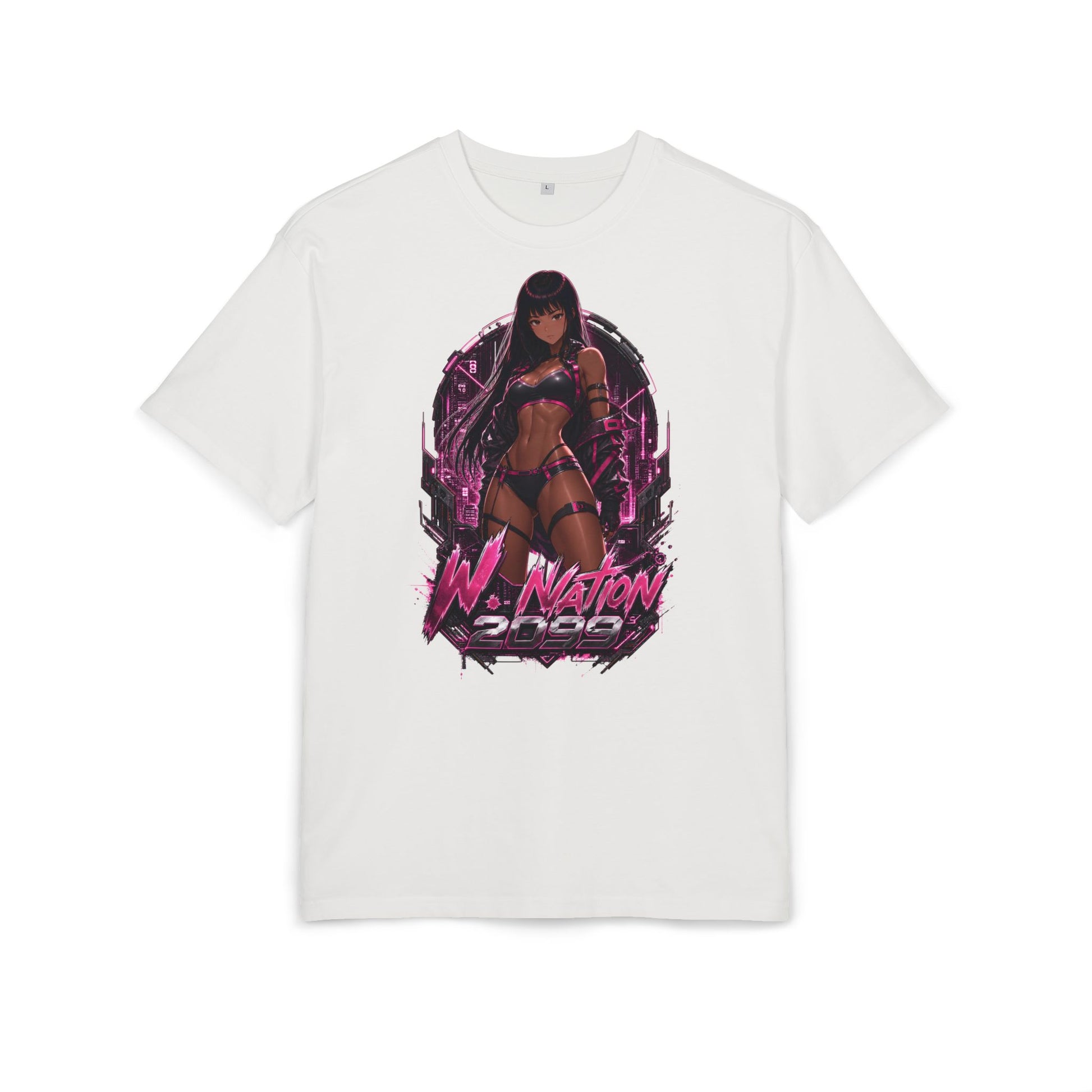 Vicki Plasma Tee oversized cyberpunk anime T-shirt — product view 3 of 24