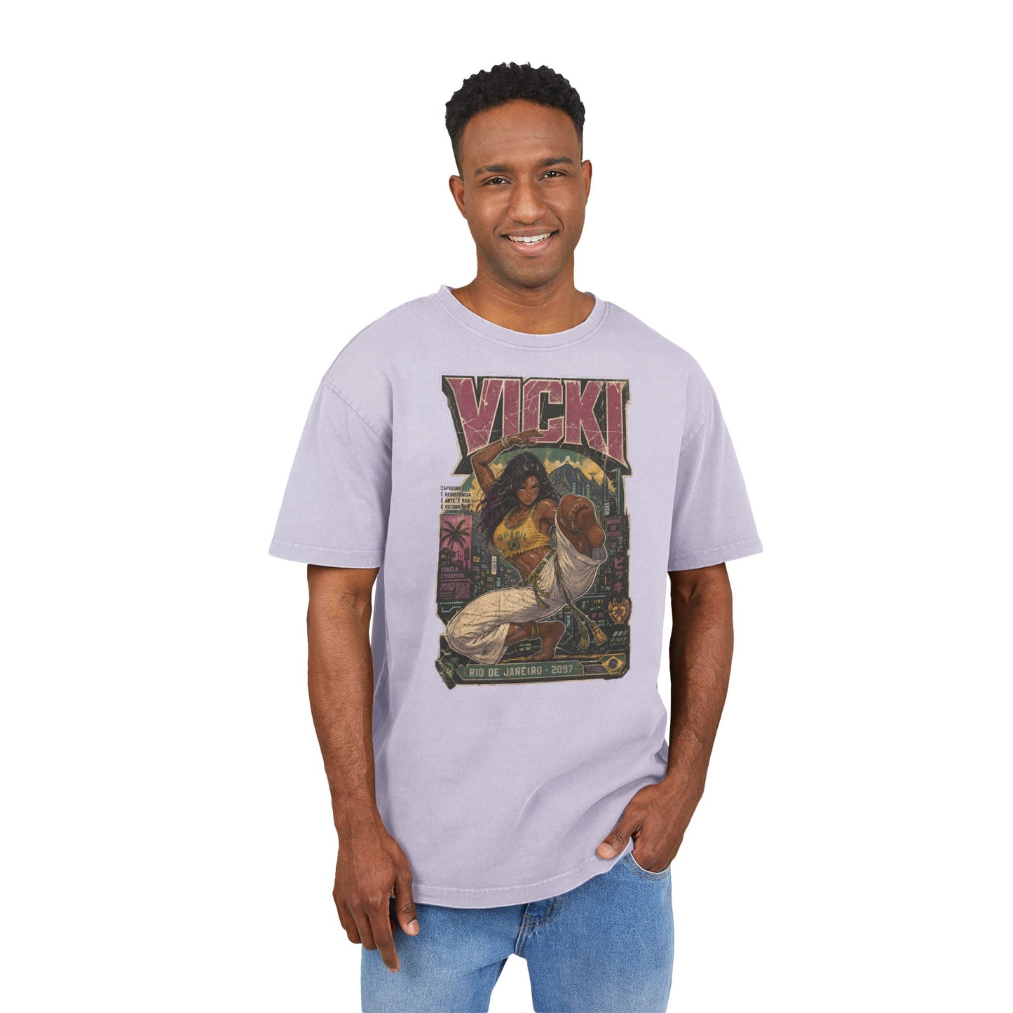 Vicki — Rio 2099 Acid-Wash Tee — product view 11 of 13