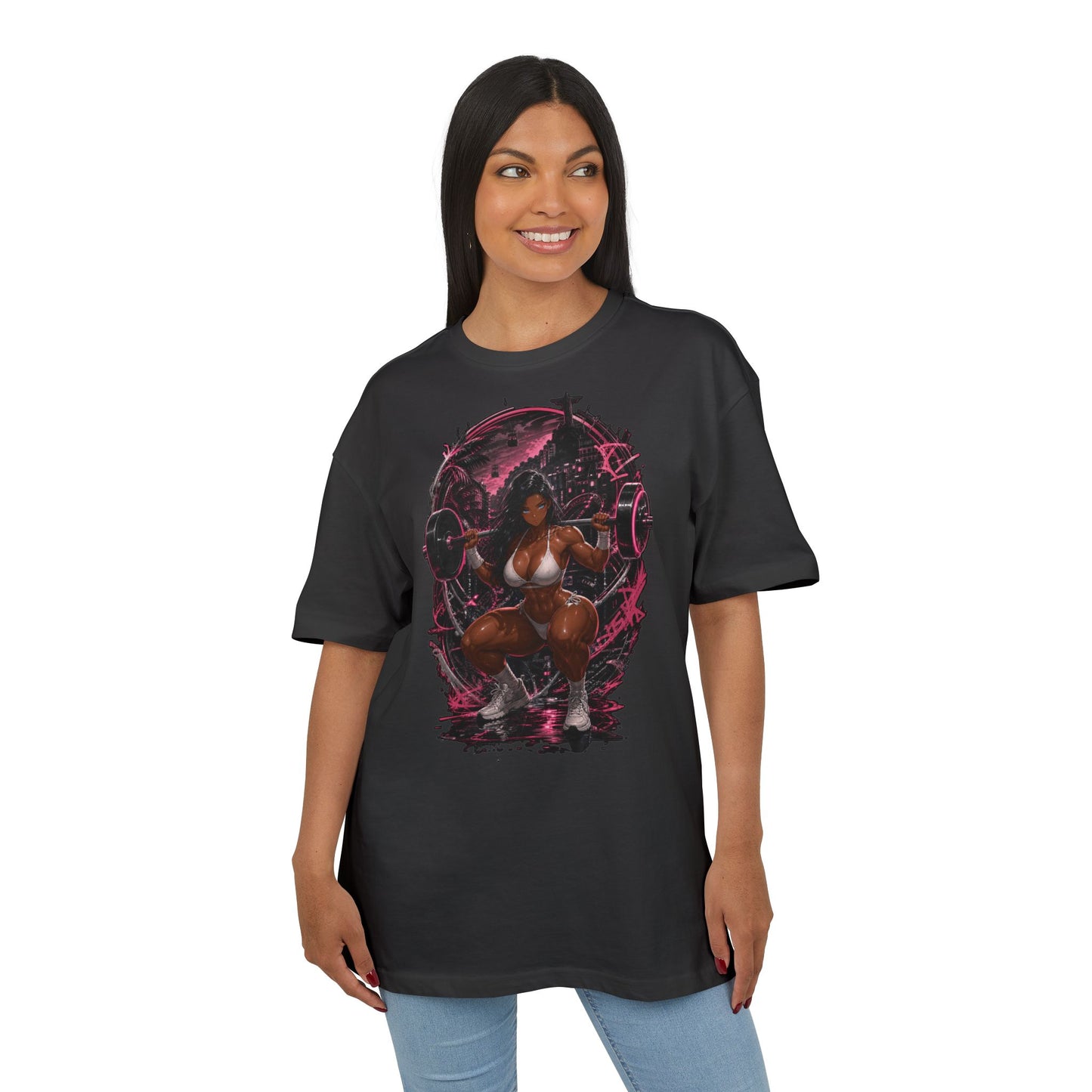 Vicki Midnight Rio Tee oversized cyberpunk anime T-shirt — product view 11 of 24