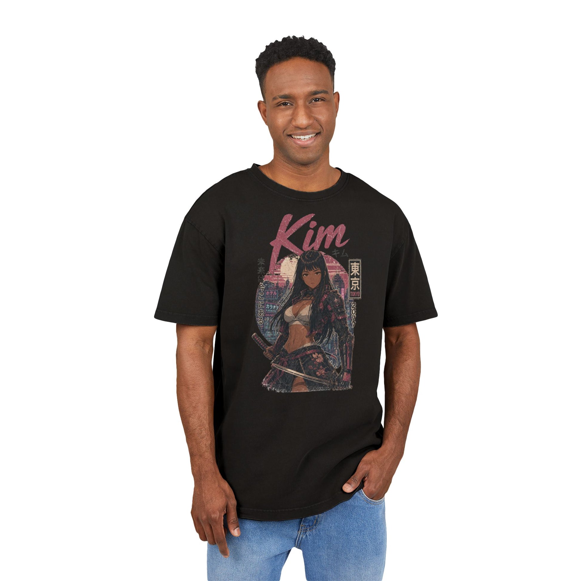 Kim — Fight Club 99 Acid-Wash Tee — product view 8 of 13