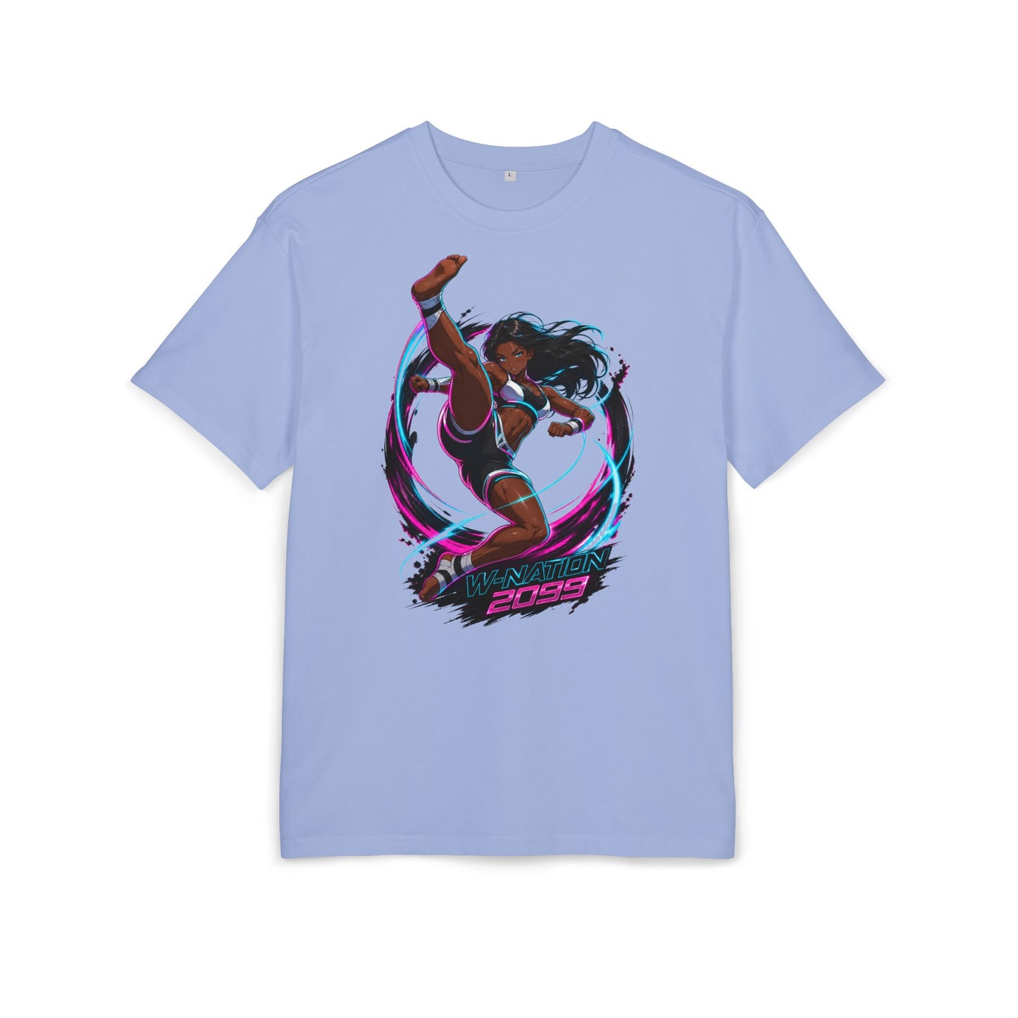 Vicki Cyclone Kick Tee oversized cyberpunk anime T-shirt — product view 4 of 24