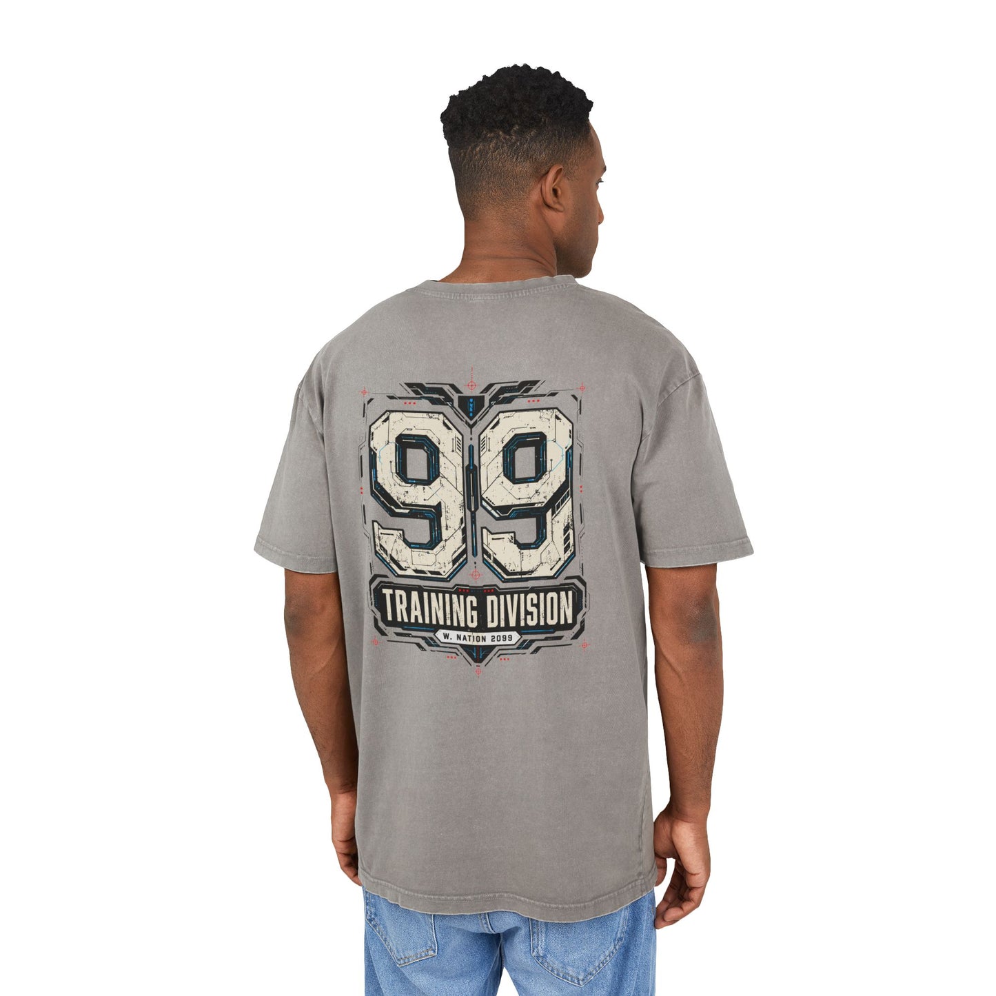 Kim — Fight Club 99 Acid-Wash Tee — product view 12 of 13