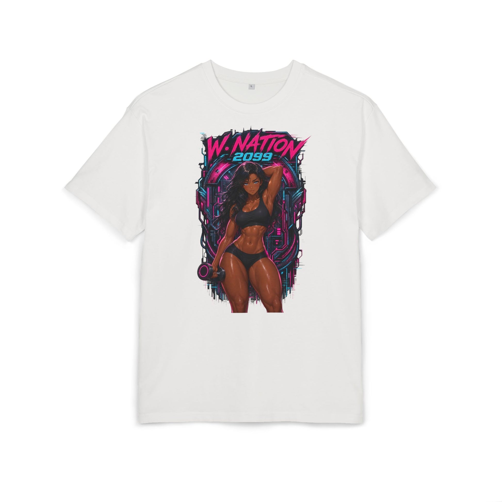 Vicki Heatwave Tee oversized cyberpunk anime T-shirt — product view 3 of 24