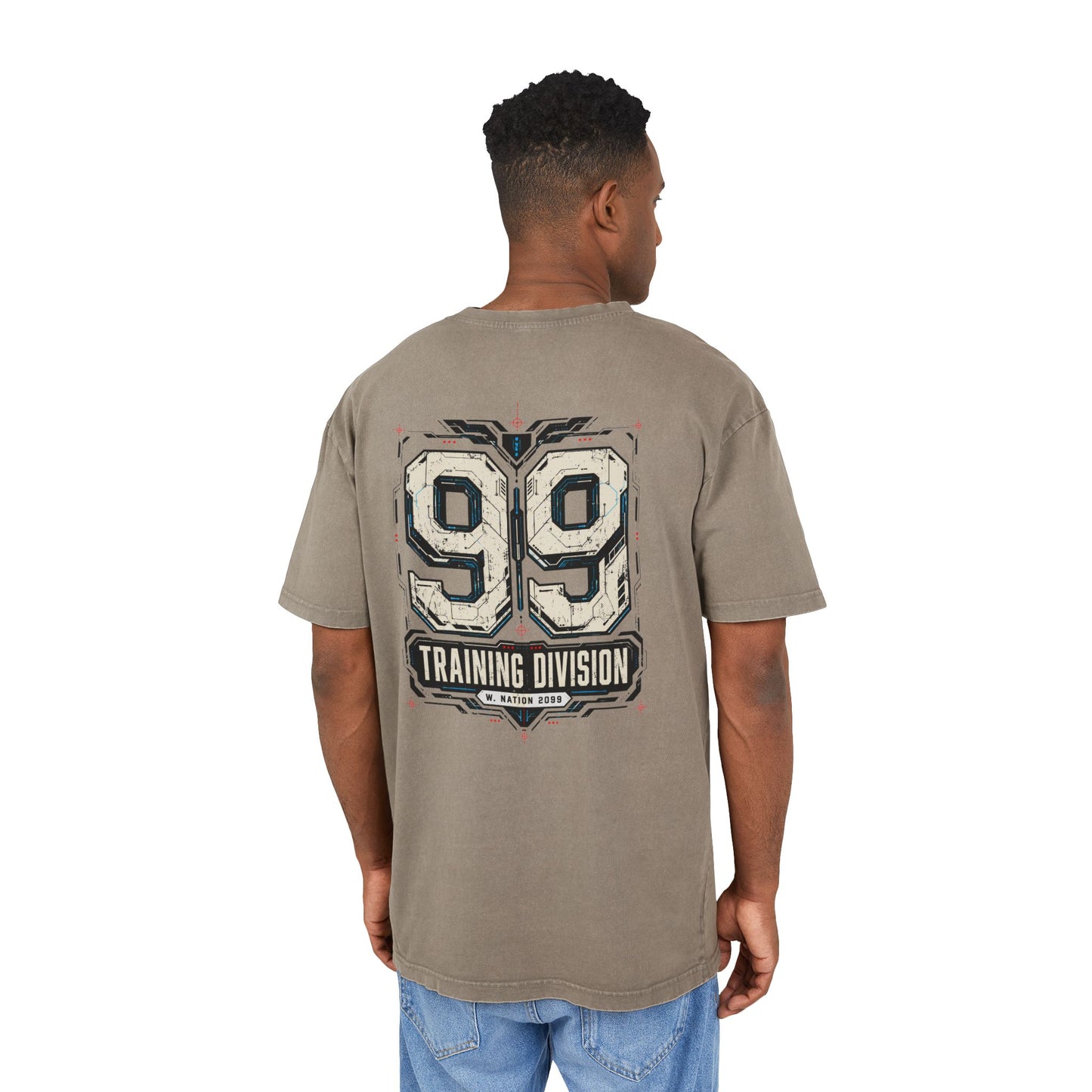 Kim — Fight Club 99 Acid-Wash Tee — product view 6 of 13