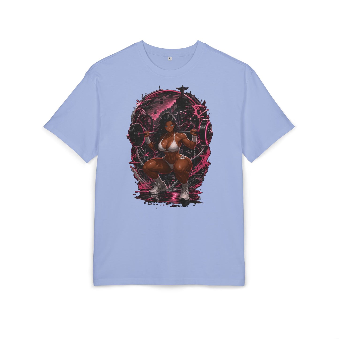 Vicki Midnight Rio Tee oversized cyberpunk anime T-shirt — product view 4 of 24