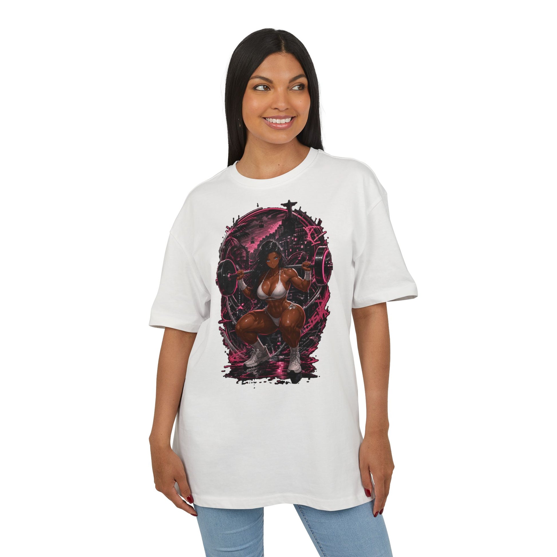Vicki Midnight Rio Tee oversized cyberpunk anime T-shirt — product view 14 of 24