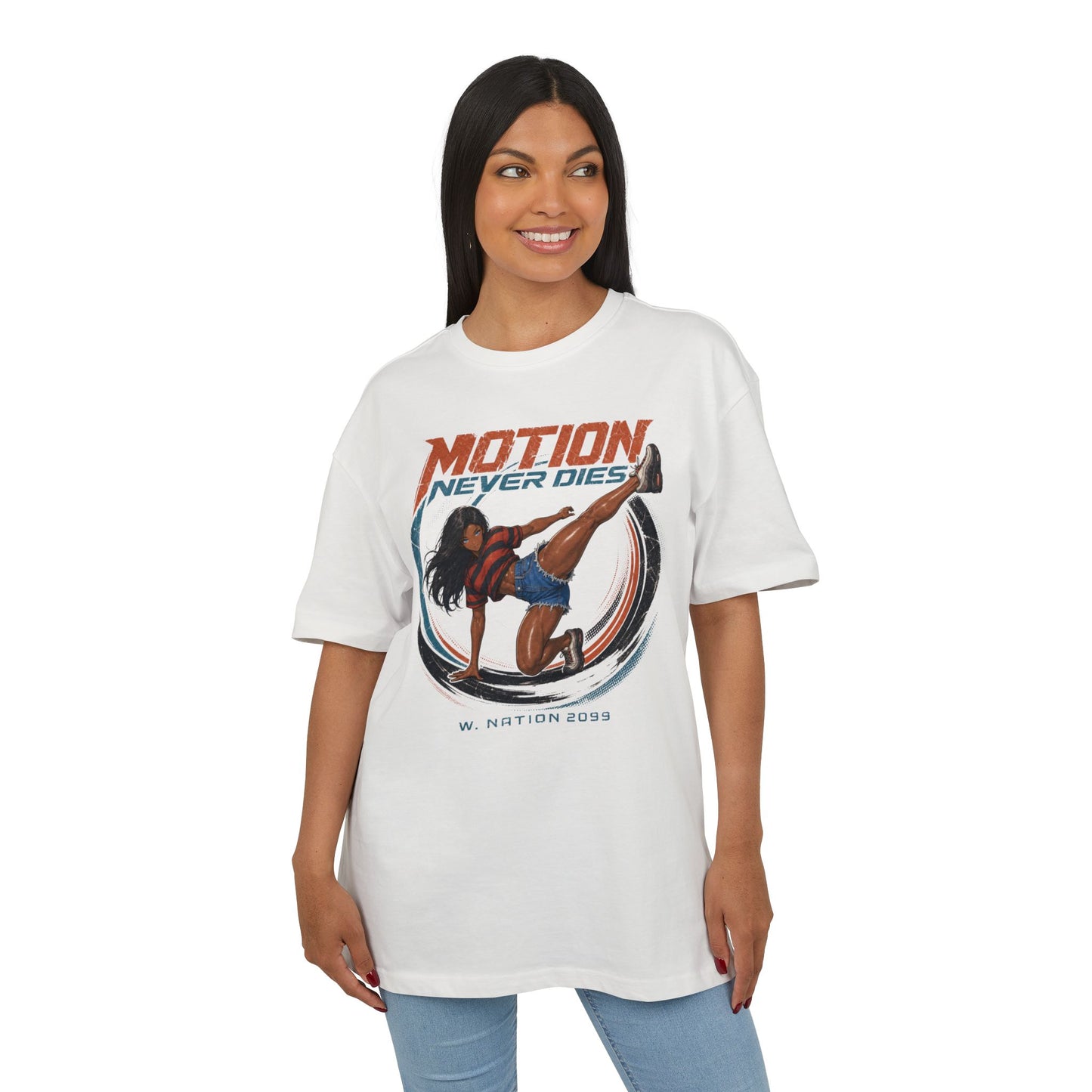 Vicki — Motion Never Rests Tee — product view 8 of 13