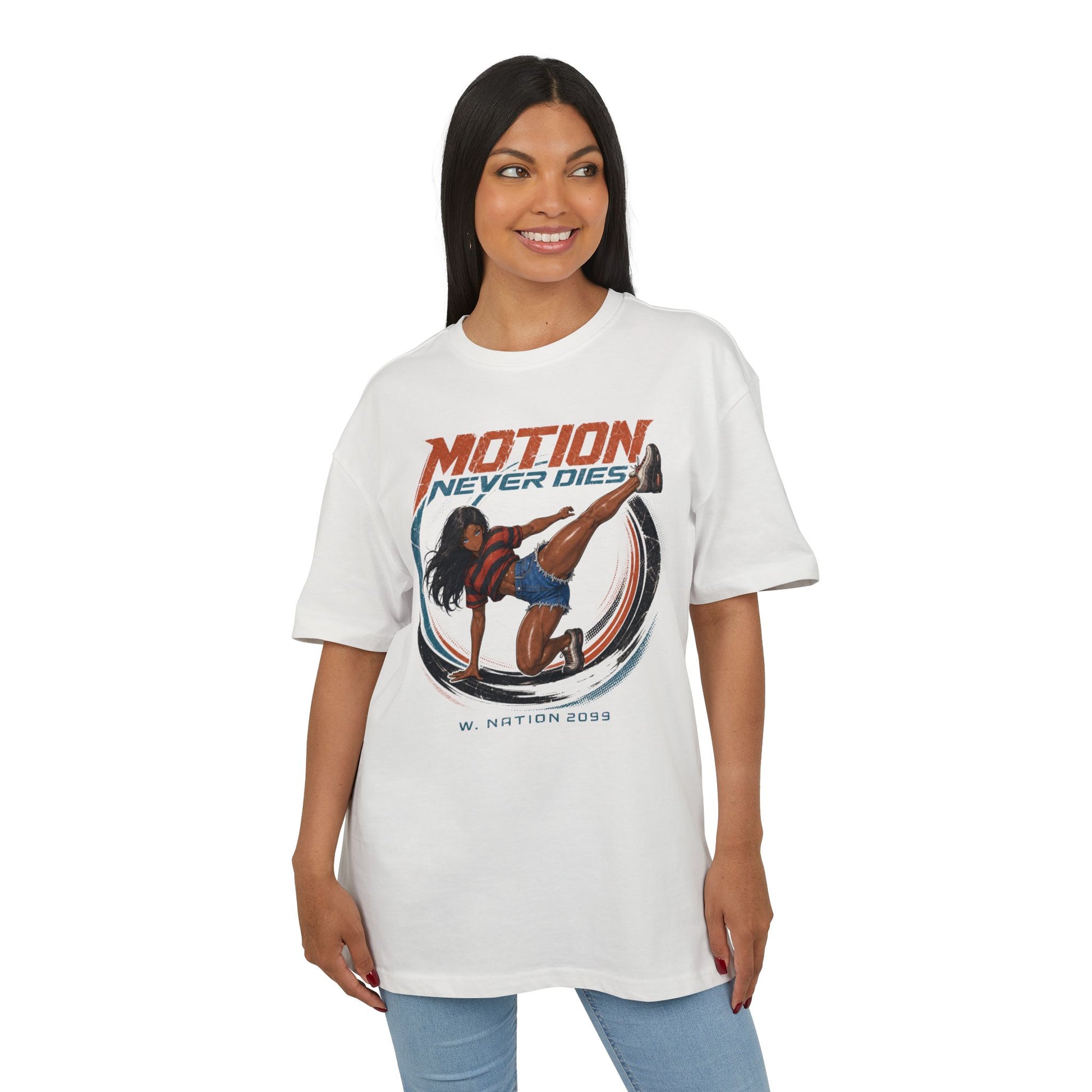 Vicki — Motion Never Rests Tee — product view 8 of 13