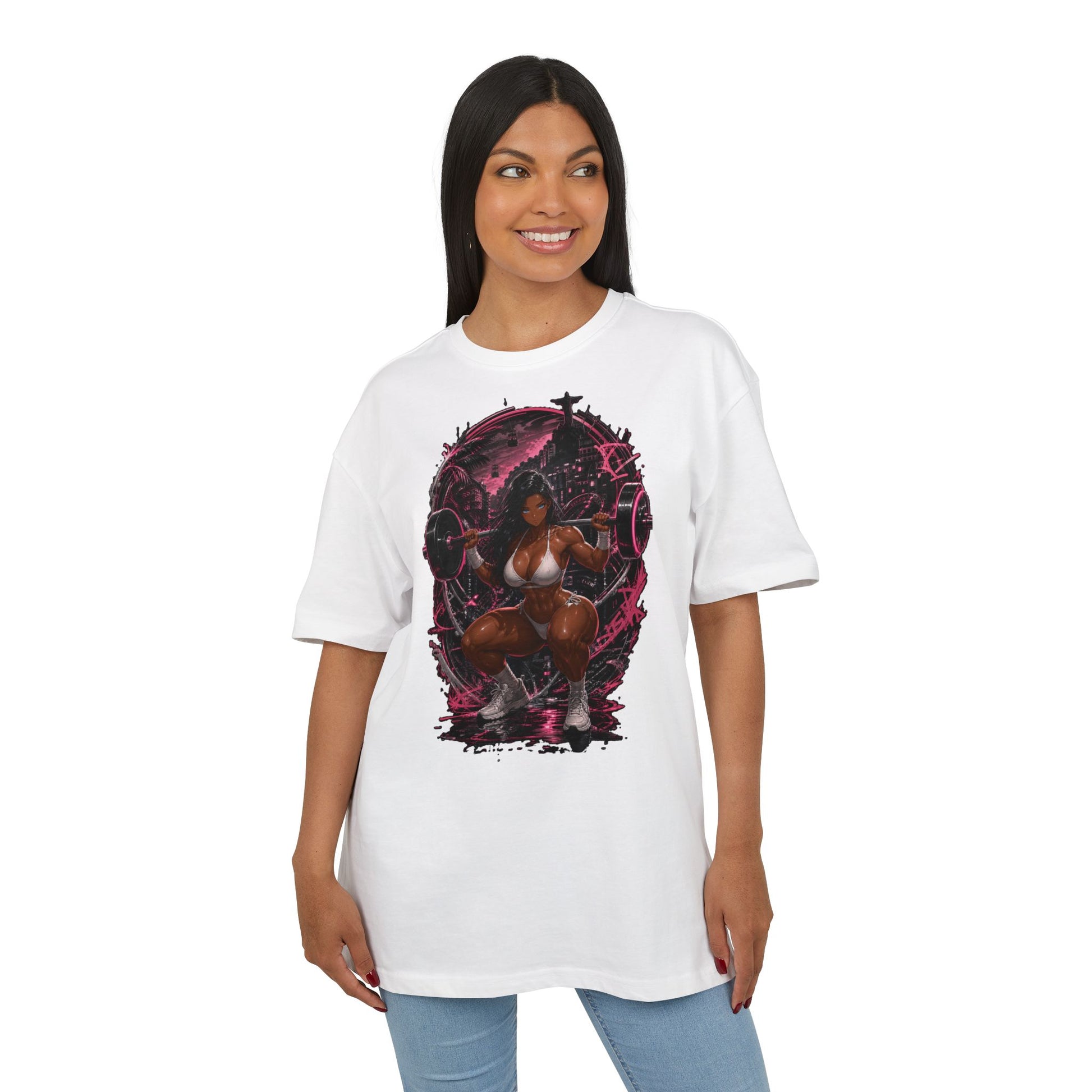 Vicki Midnight Rio Tee oversized cyberpunk anime T-shirt — product view 8 of 24