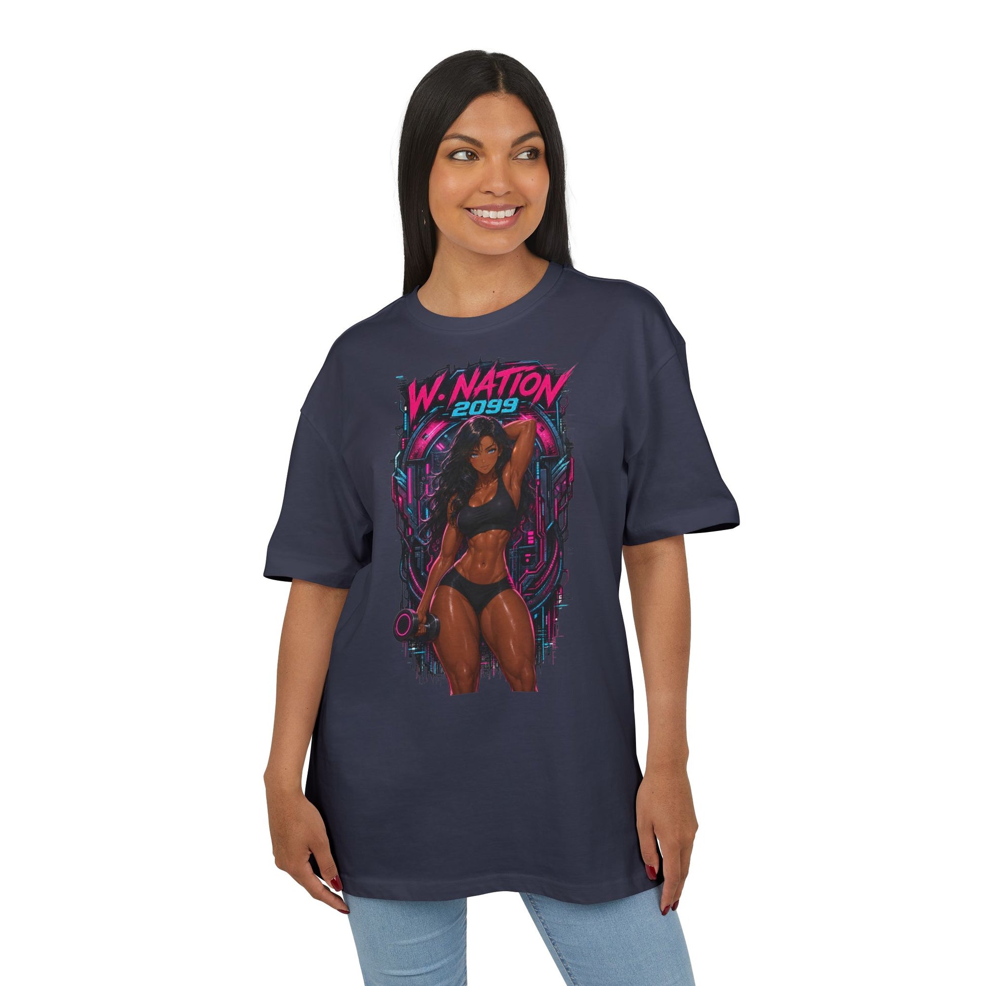 Vicki Heatwave Tee oversized cyberpunk anime T-shirt — product view 23 of 24