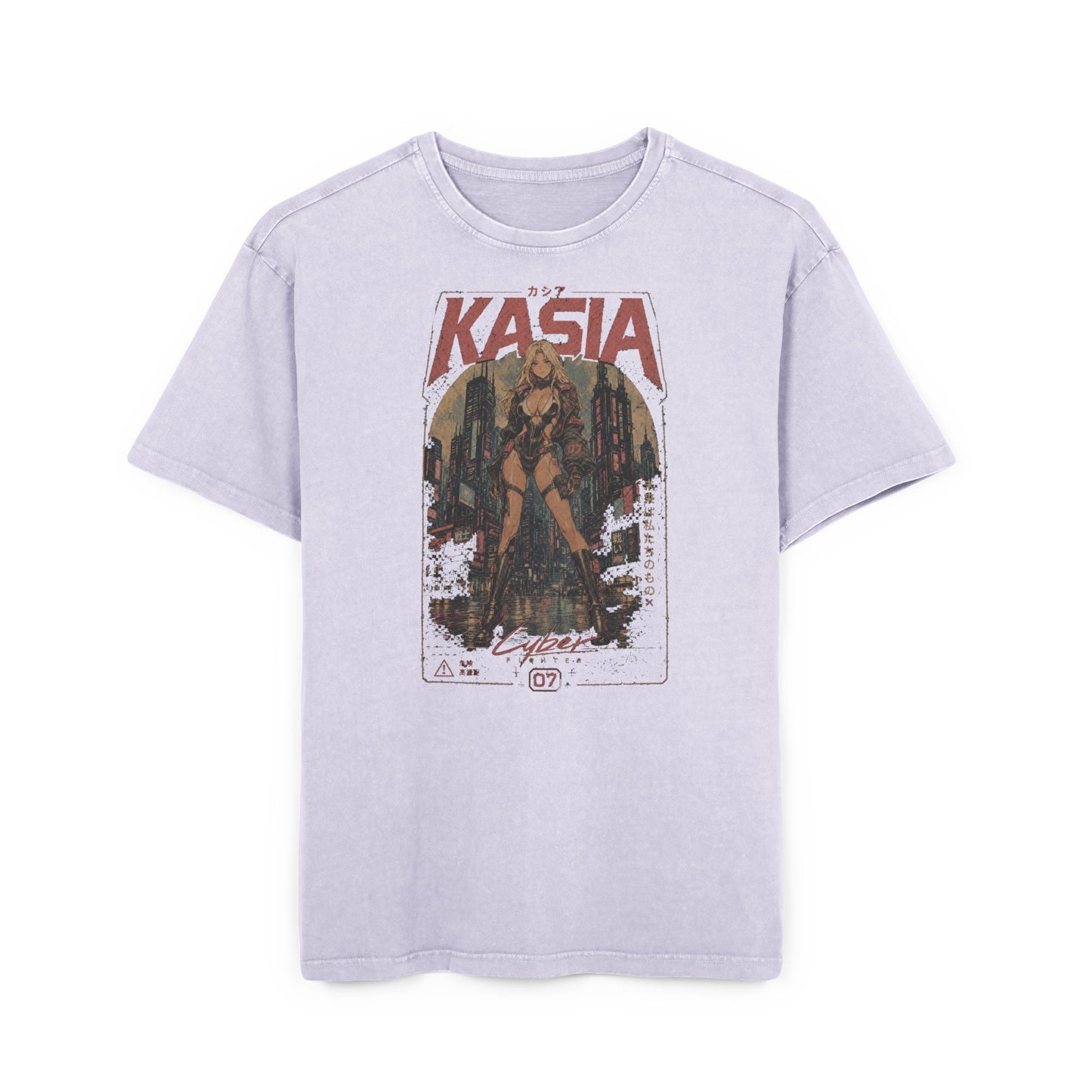 Kasia — Fight Club 99 Acid-Wash Tee — product view 1 of 13