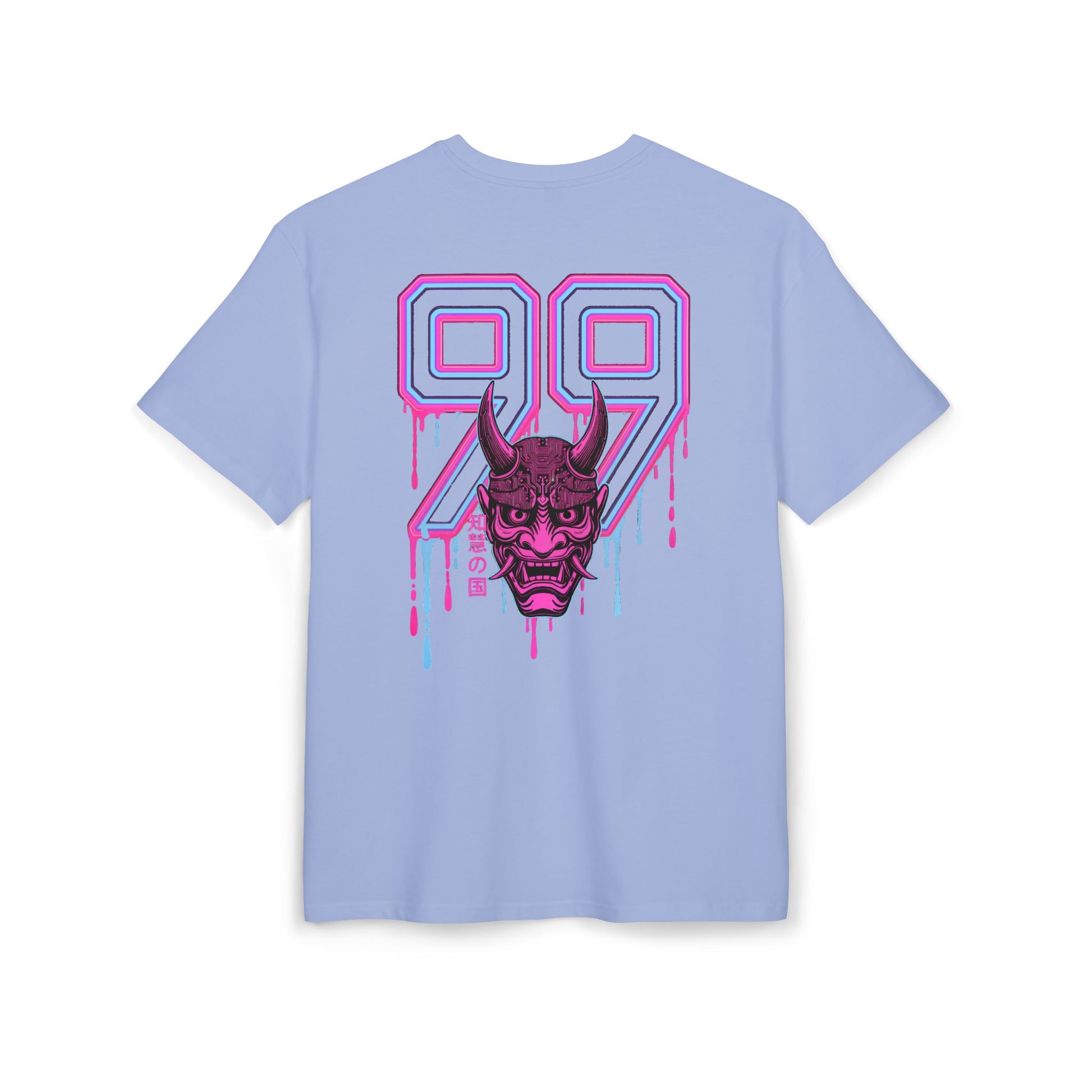 Kasia Neon Punch Tee oversized cyberpunk anime T-shirt — product view 16 of 24