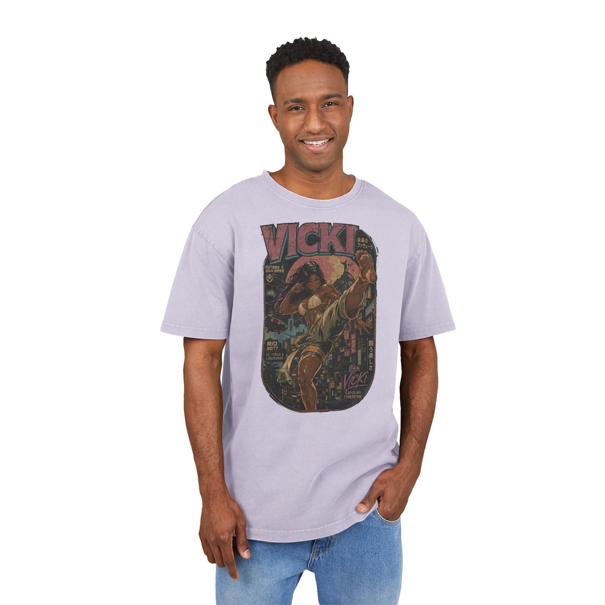 Vicki — Rio Flow Acid-Wash Tee — product view 5 of 13