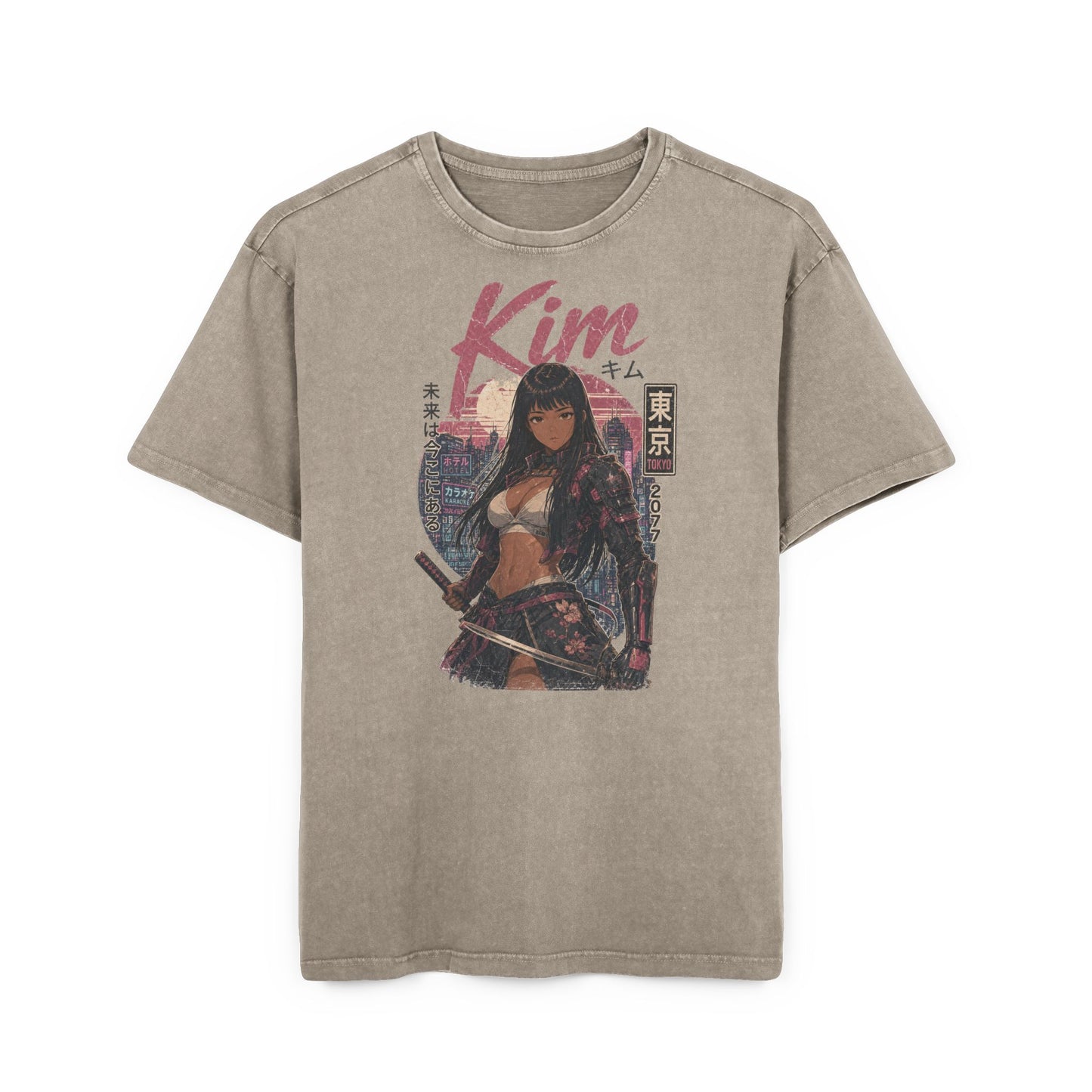 Kim — Fight Club 99 Acid-Wash Tee — product view 1 of 13