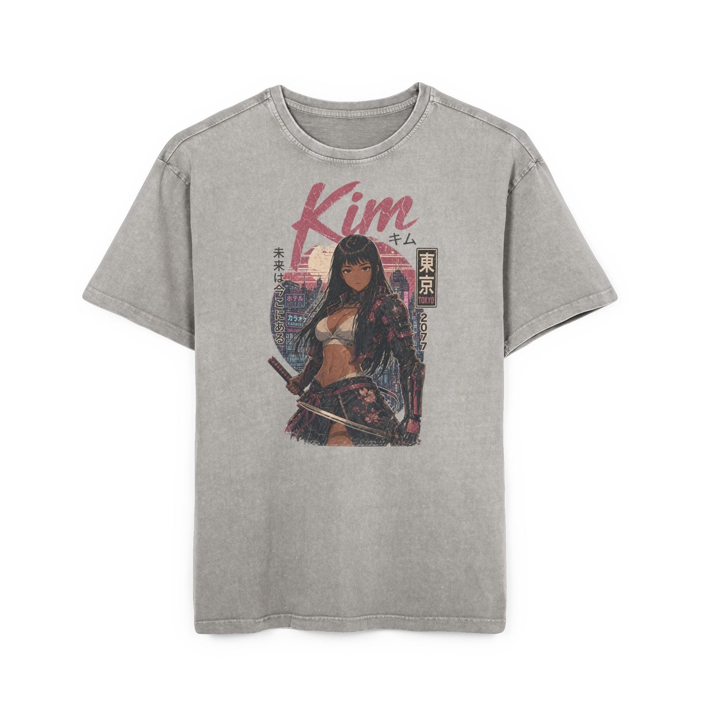 Kim — Fight Club 99 Acid-Wash Tee — product view 3 of 13