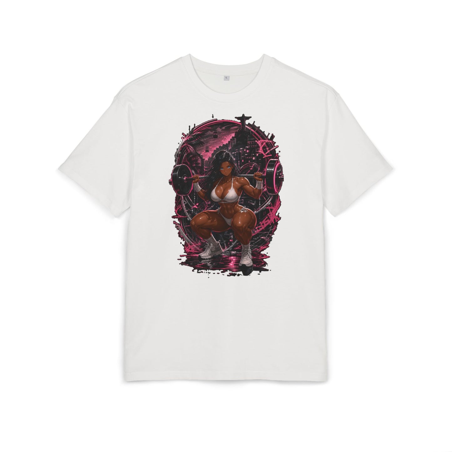 Vicki Midnight Rio Tee oversized cyberpunk anime T-shirt — product view 3 of 24