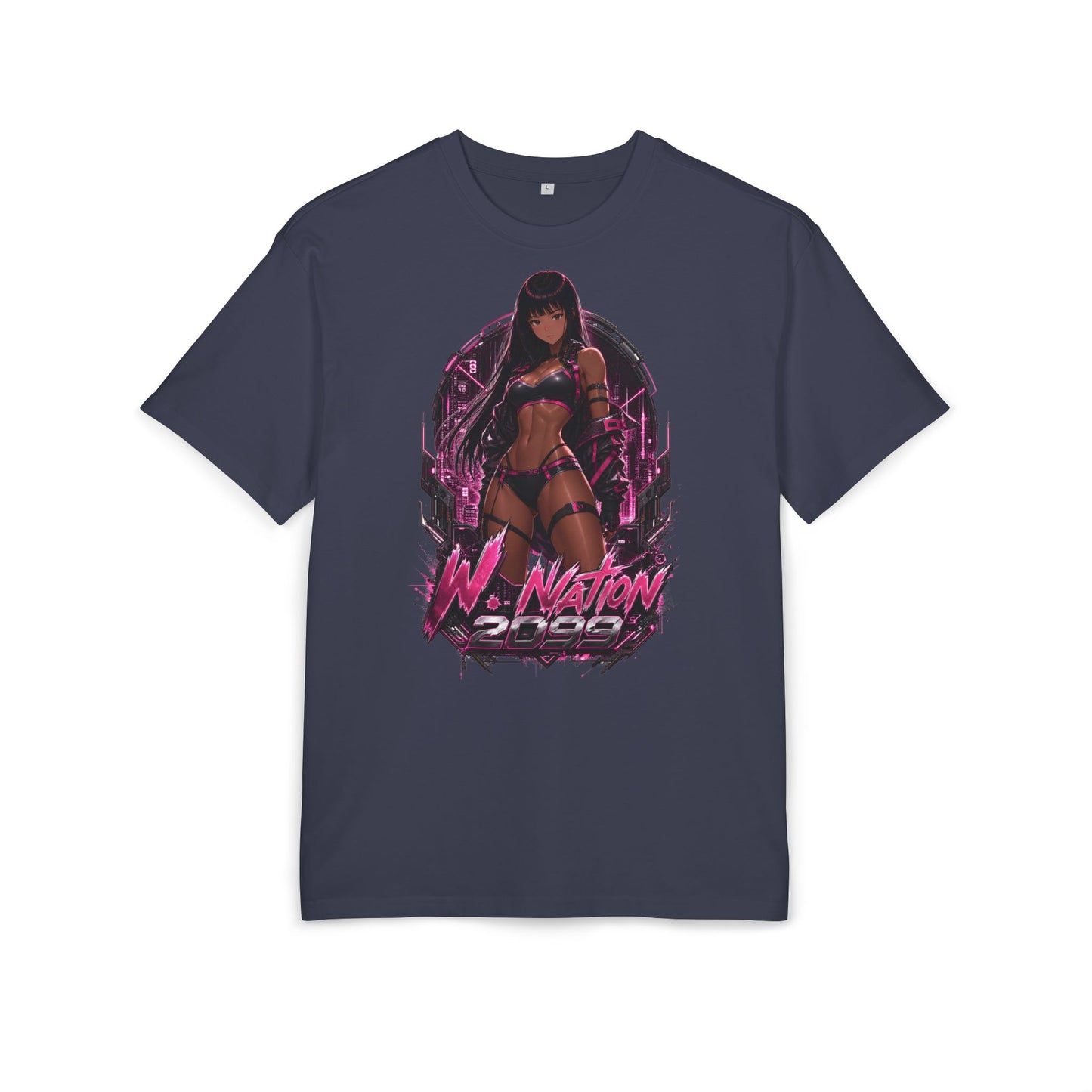 Vicki Plasma Tee oversized cyberpunk anime T-shirt — product view 6 of 24