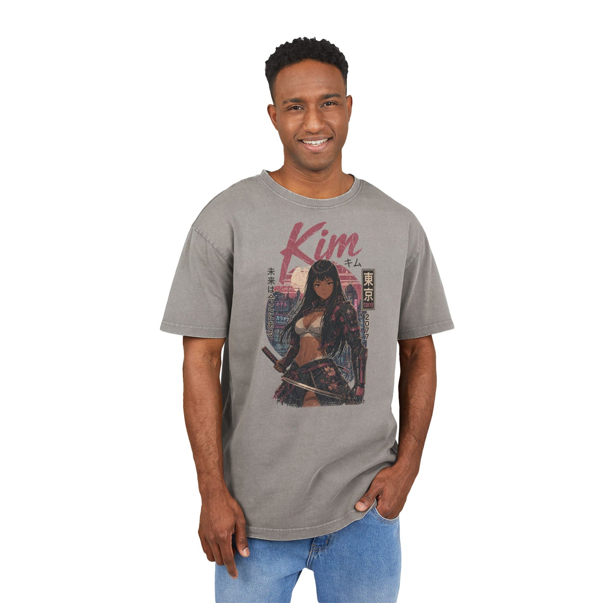 Kim — Fight Club 99 Acid-Wash Tee — product view 11 of 13