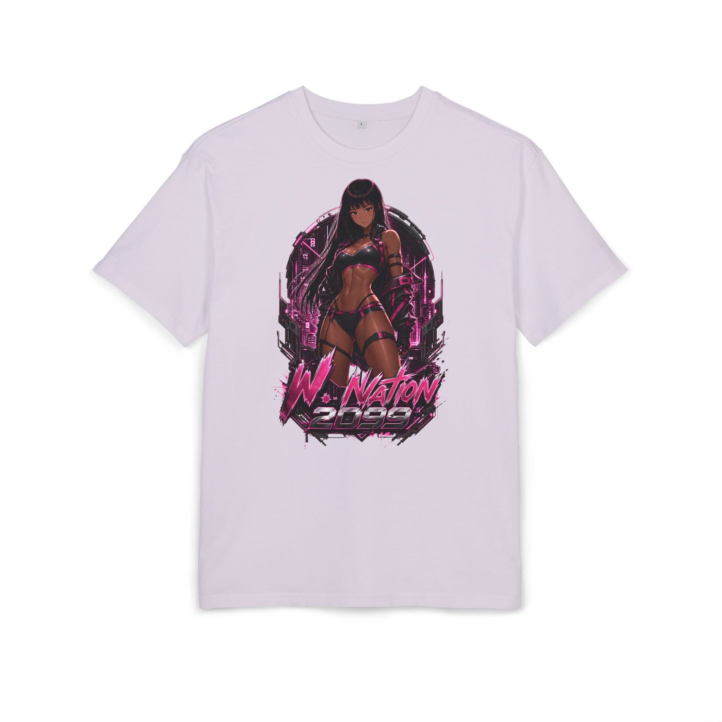 Vicki Plasma Tee oversized cyberpunk anime T-shirt — product view 5 of 24