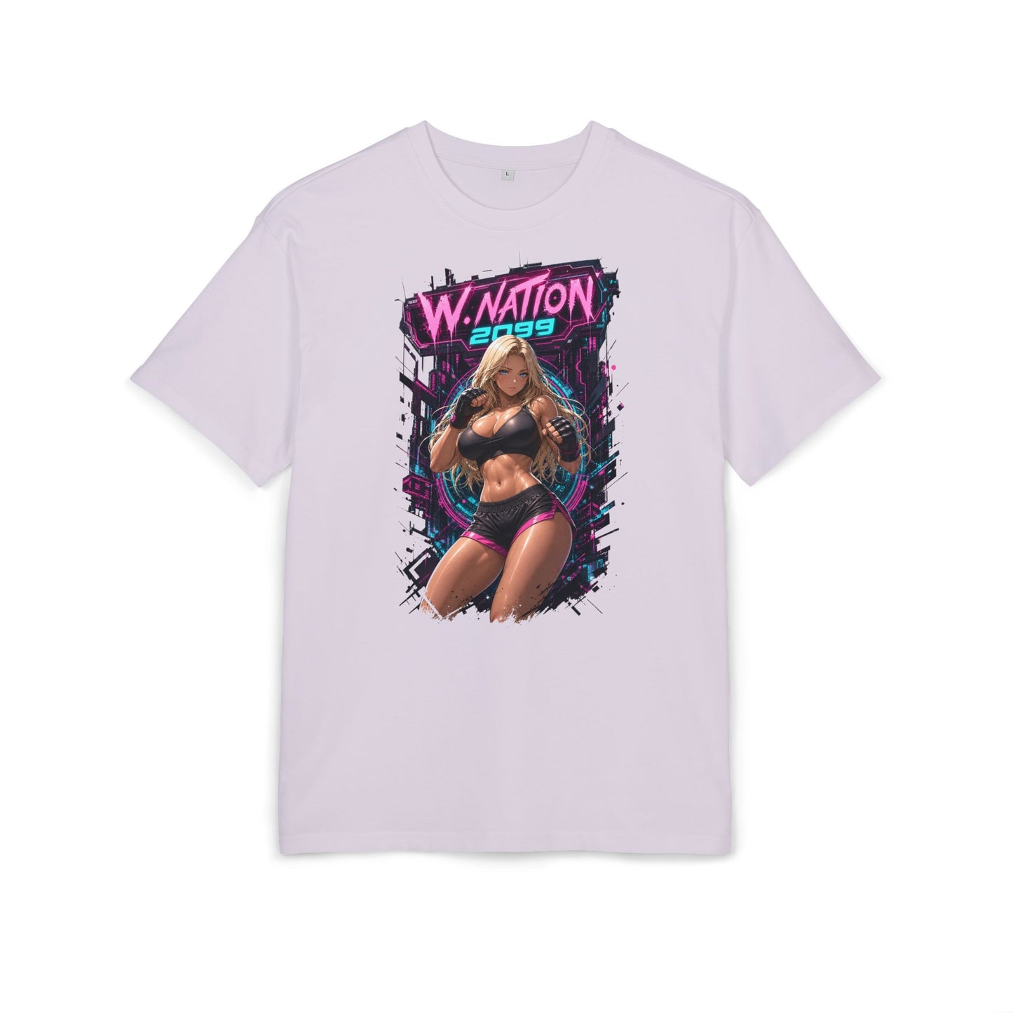 Kasia Ring Queen Tee oversized cyberpunk anime T-shirt — product view 5 of 24