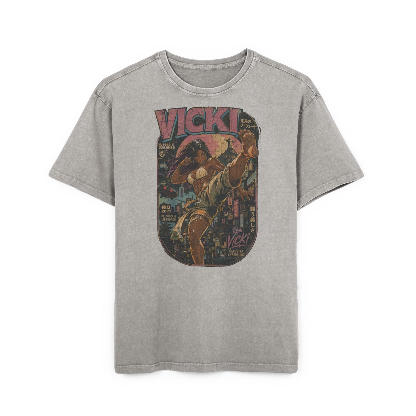 Vicki — Rio Flow Acid-Wash Tee — product view 3 of 13