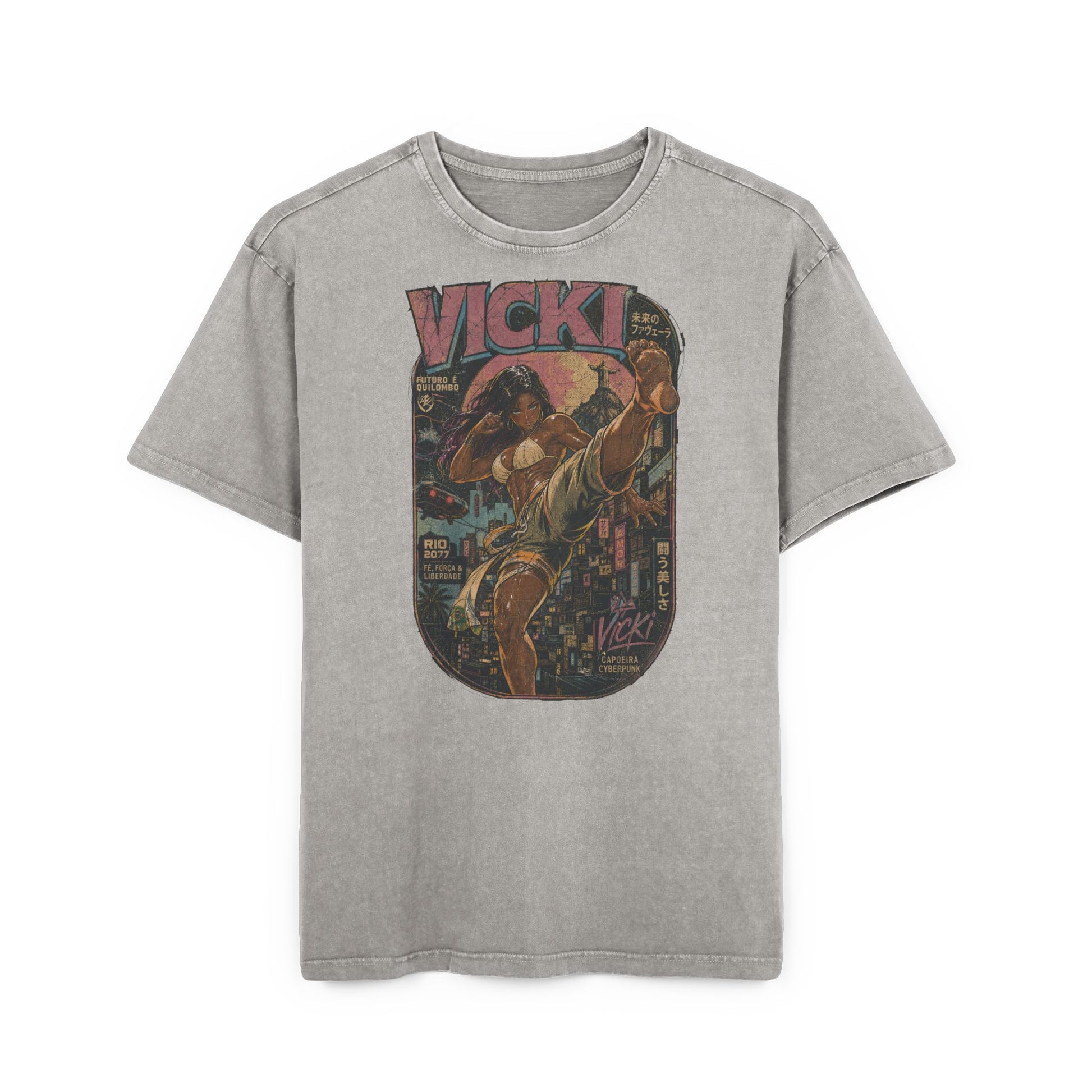 Vicki — Rio Flow Acid-Wash Tee — product view 3 of 13