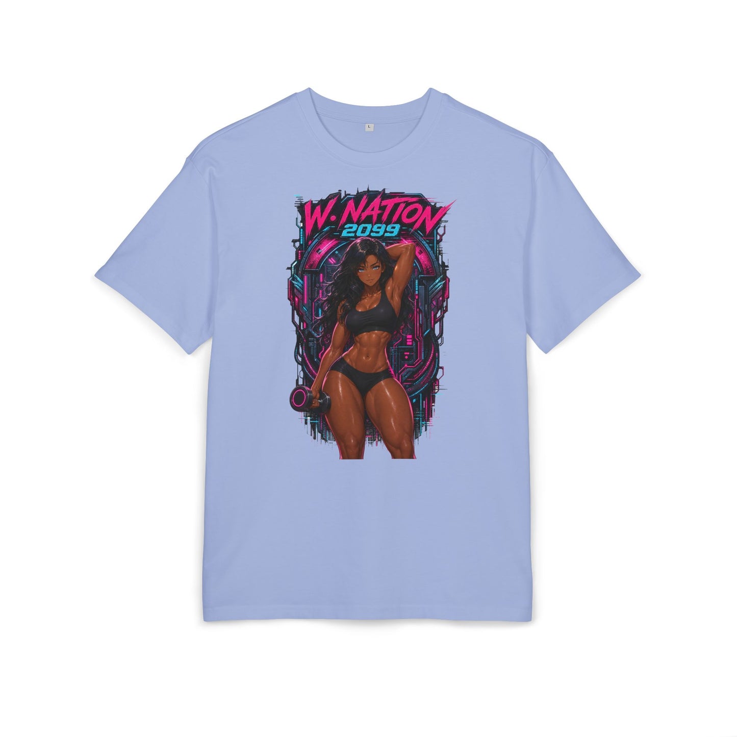 Vicki Heatwave Tee oversized cyberpunk anime T-shirt — product view 4 of 24