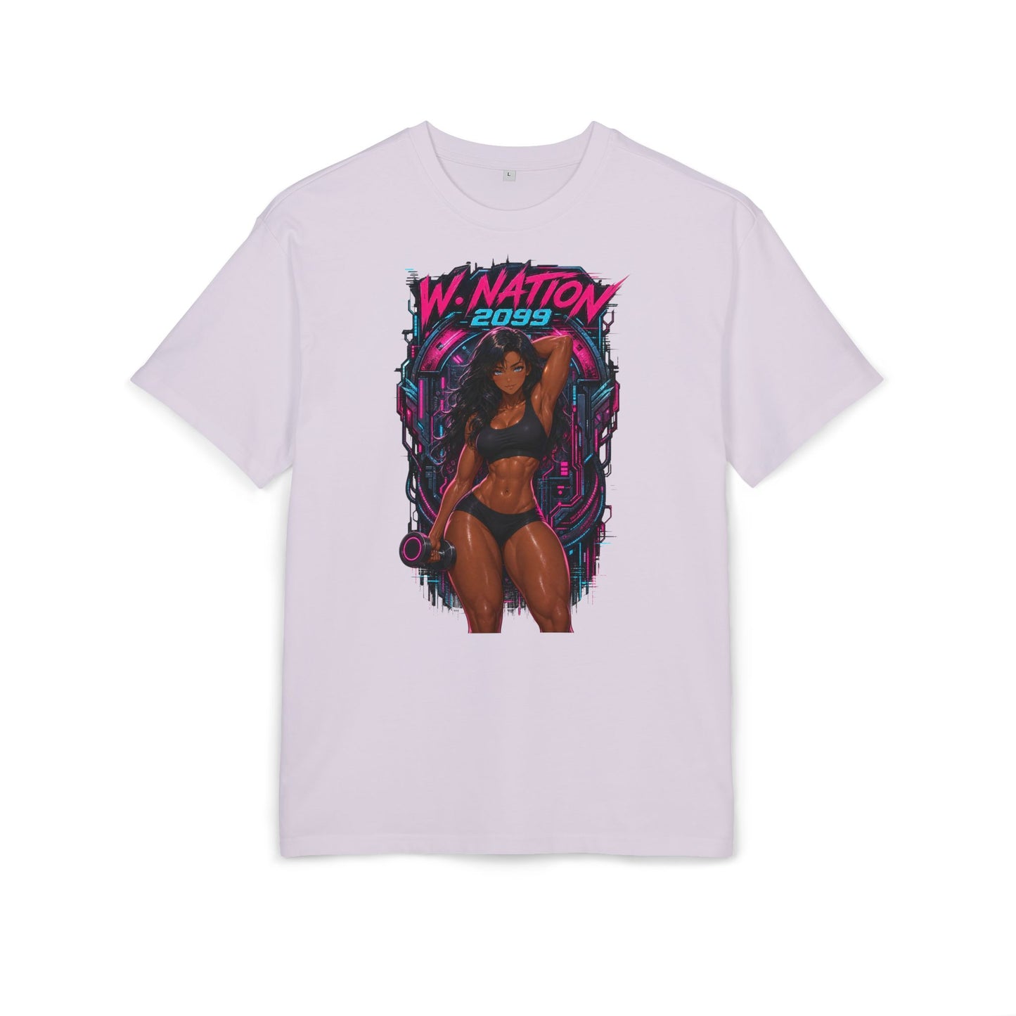 Vicki Heatwave Tee oversized cyberpunk anime T-shirt — product view 5 of 24