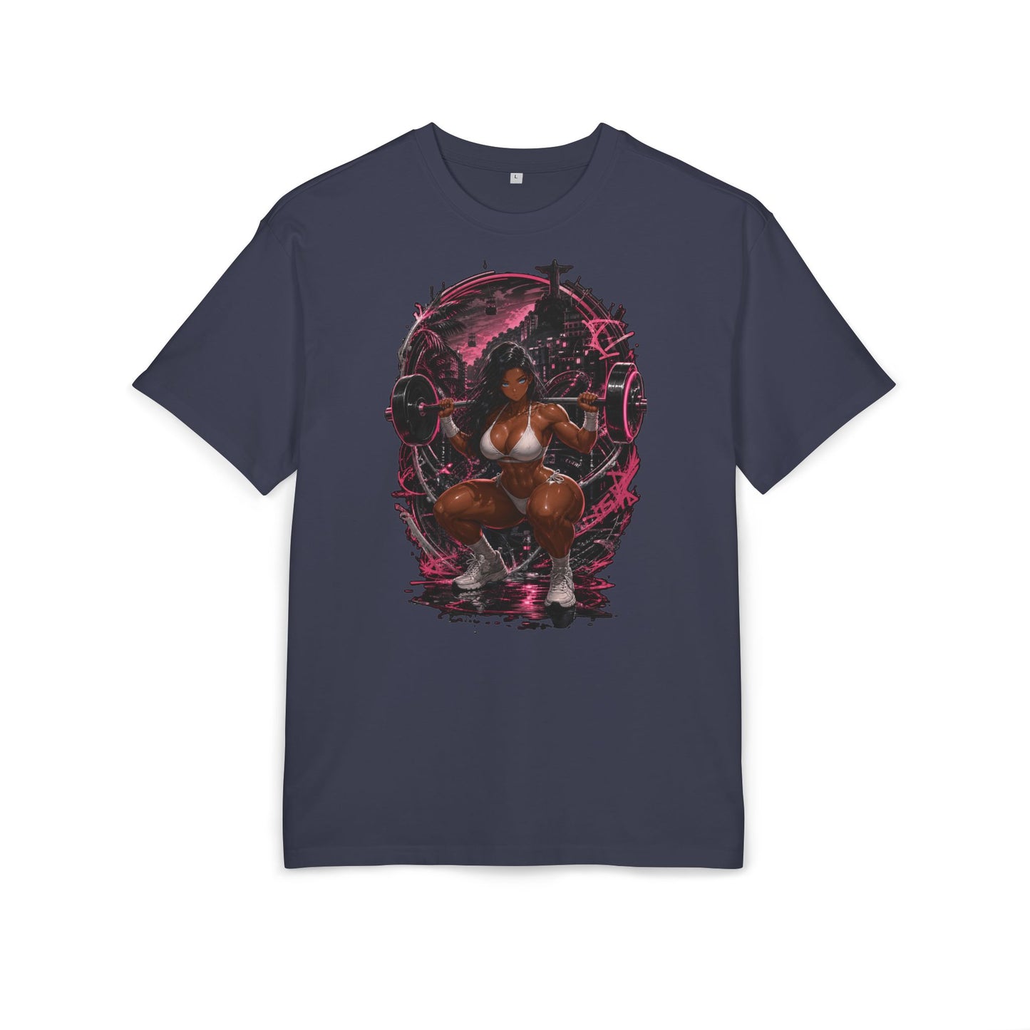 Vicki Midnight Rio Tee oversized cyberpunk anime T-shirt — product view 6 of 24