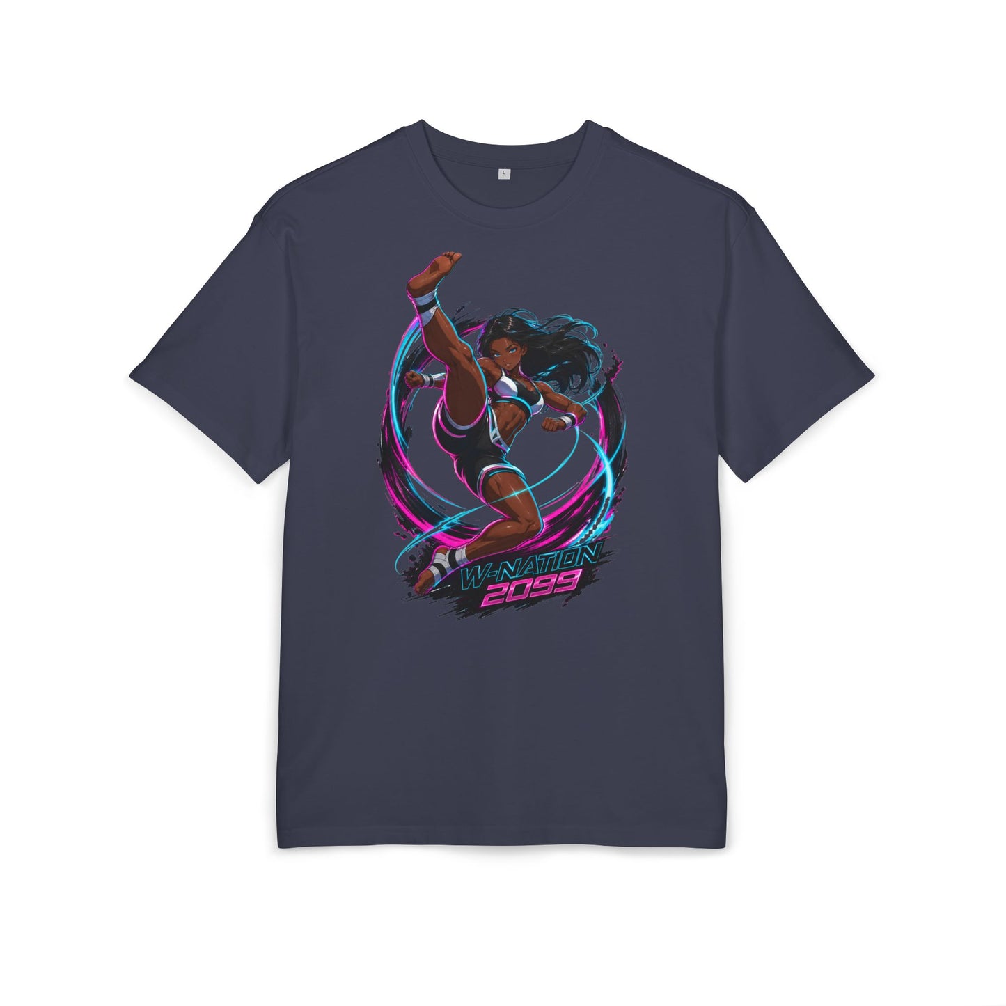 Vicki Cyclone Kick Tee oversized cyberpunk anime T-shirt — product view 6 of 24