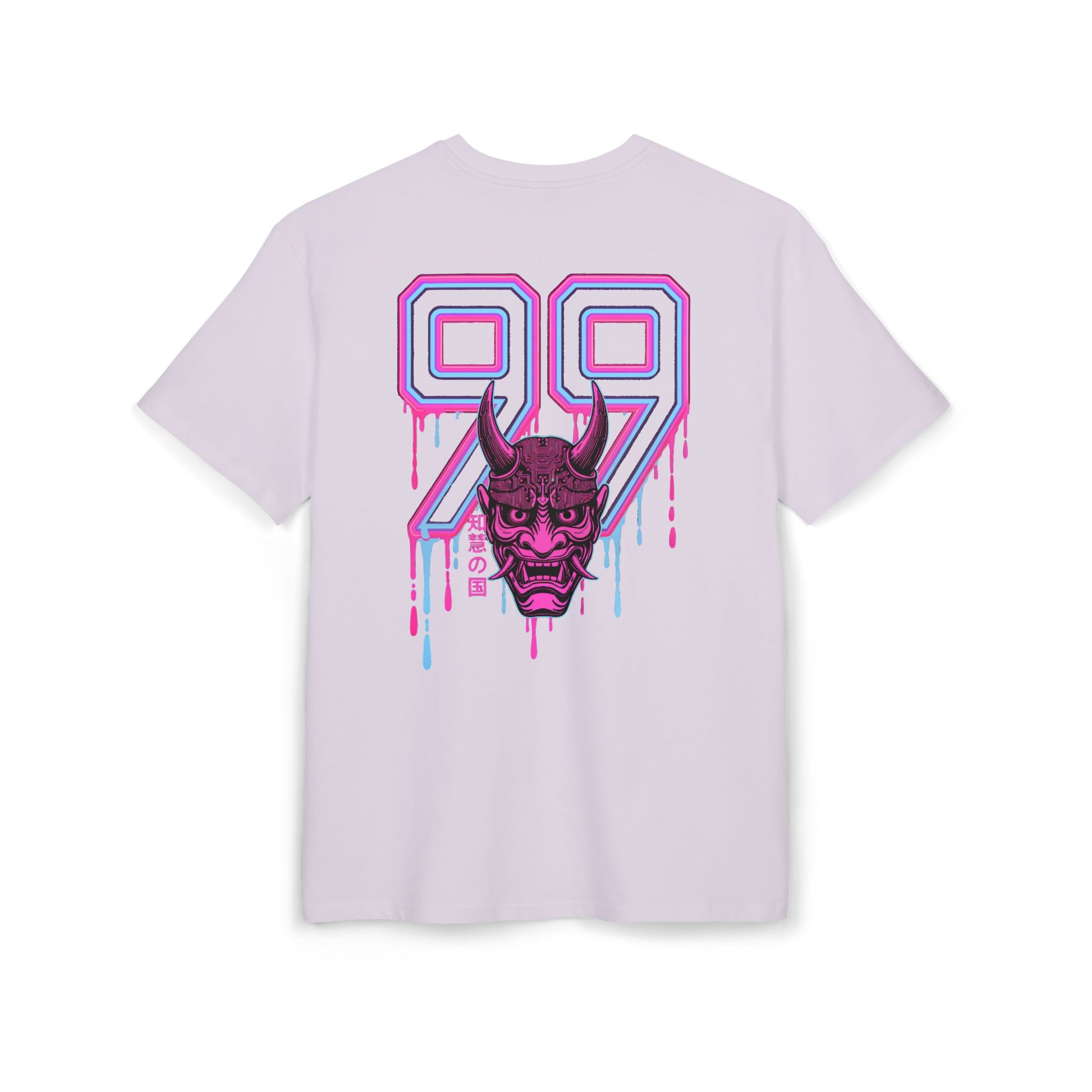 Kim Neon Blade Tee oversized cyberpunk anime T-shirt — product view 19 of 24
