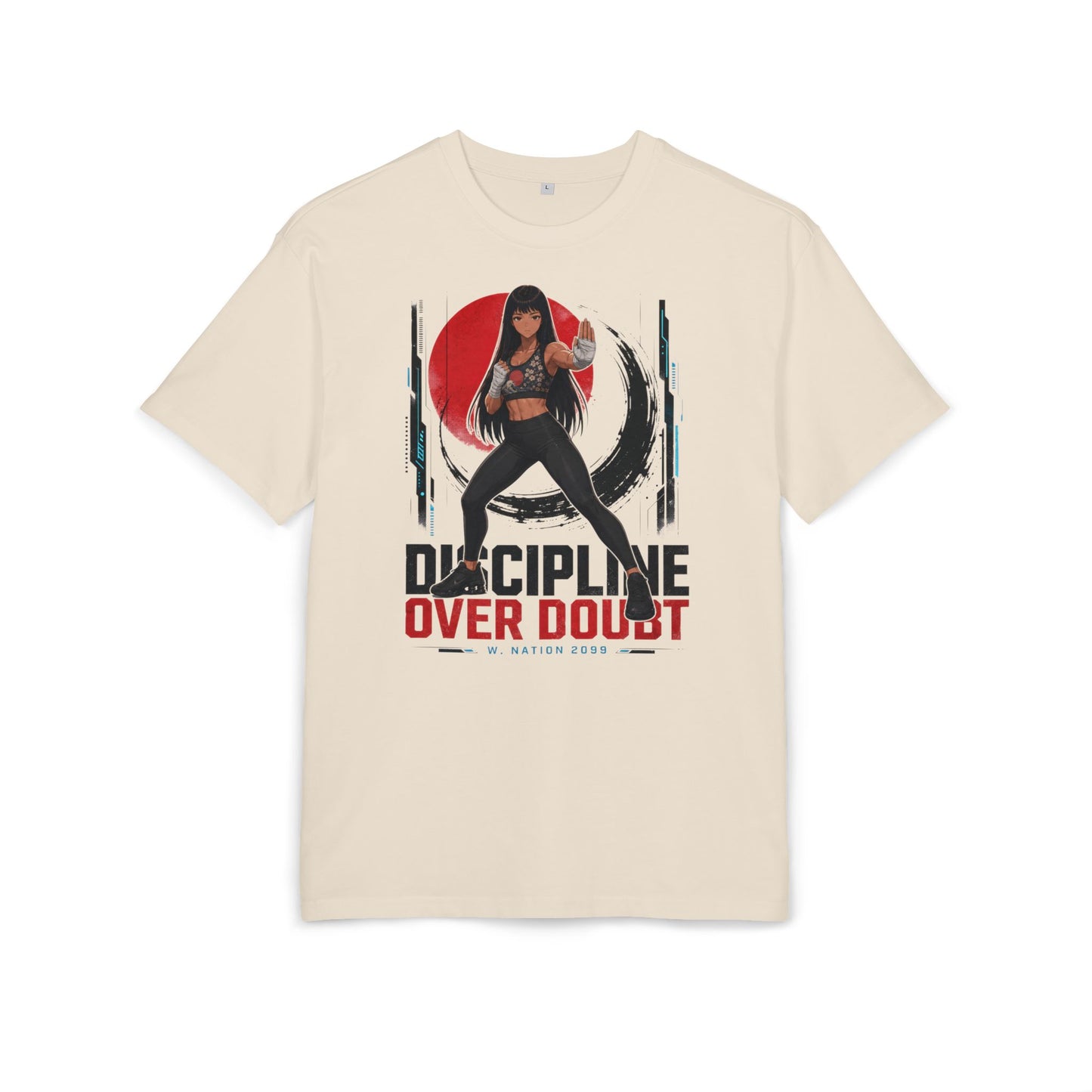 Kim — Discipline Over Doubt Tee — product view 1 of 13