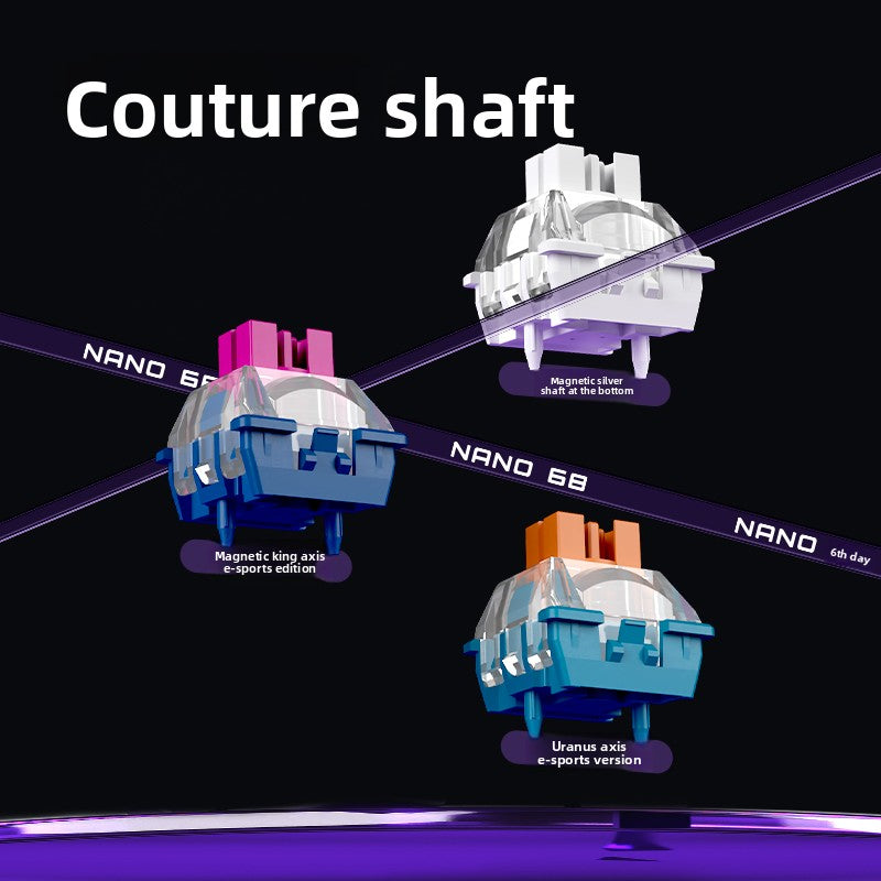 Adjustable Magnetic Axis Gaming Keyboard