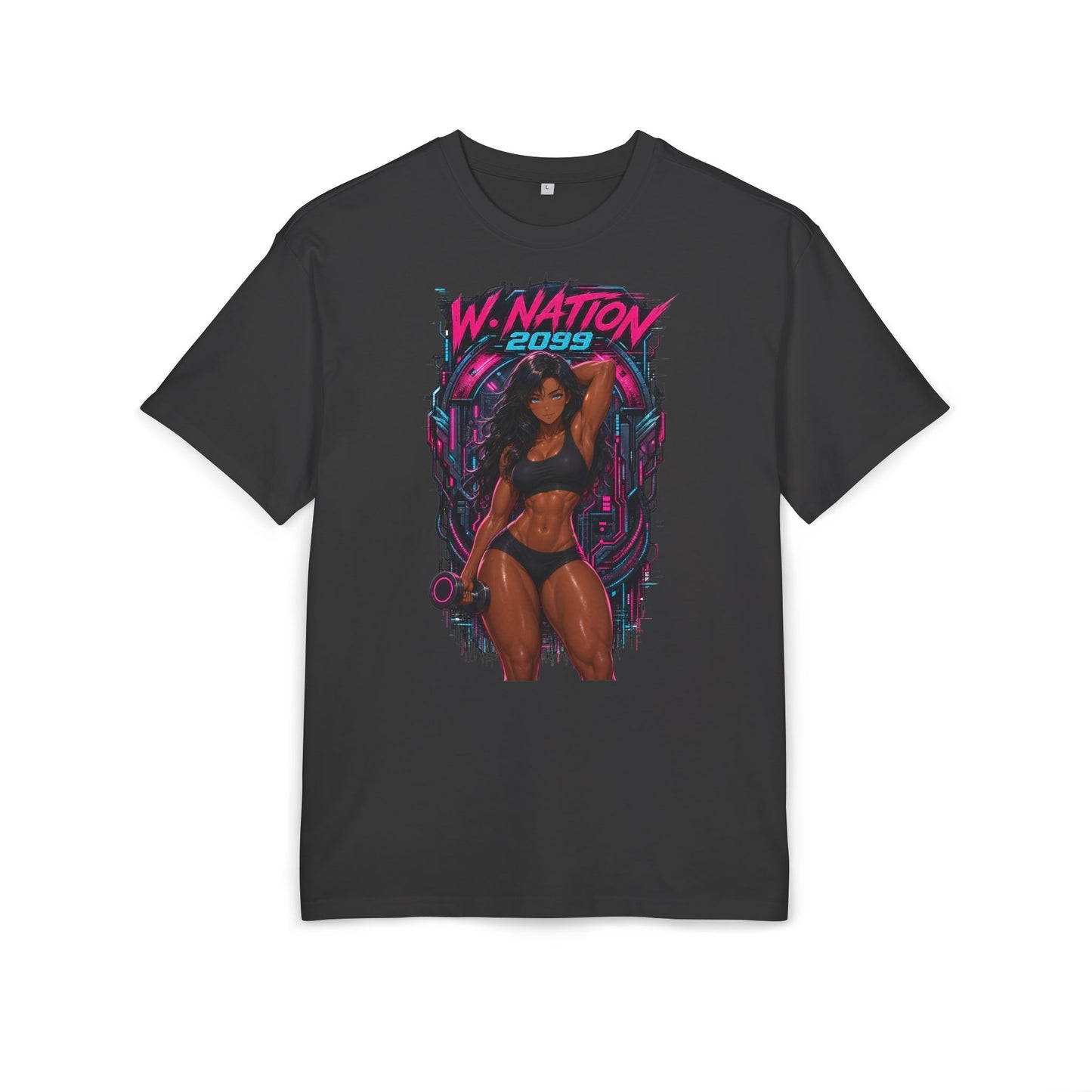 Vicki Heatwave Tee oversized cyberpunk anime T-shirt — product view 2 of 24