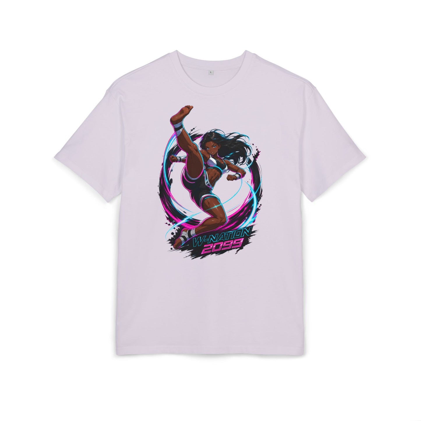 Vicki Cyclone Kick Tee oversized cyberpunk anime T-shirt — product view 5 of 24
