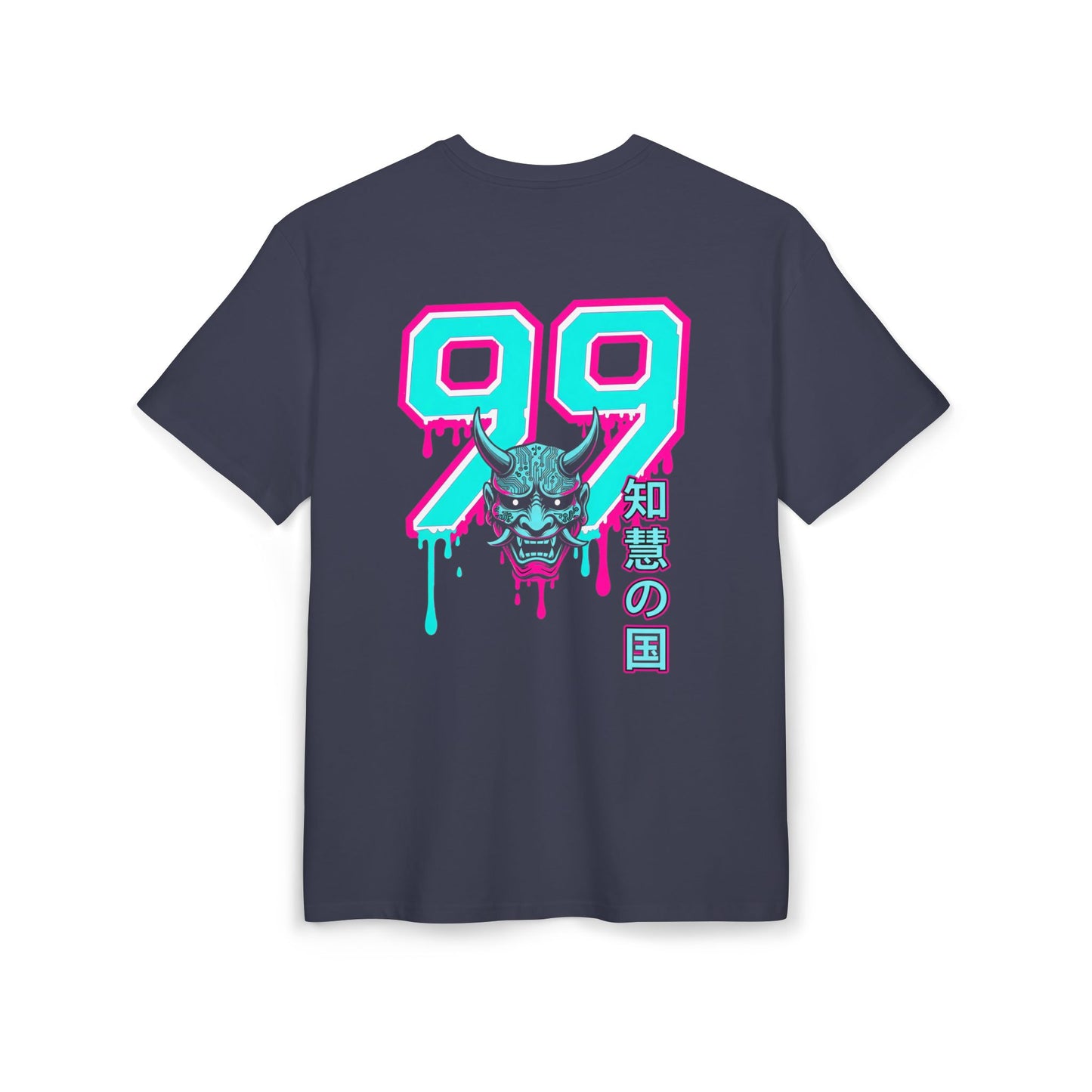 Kasia Neon Punch Tee oversized cyberpunk anime T-shirt — product view 22 of 24